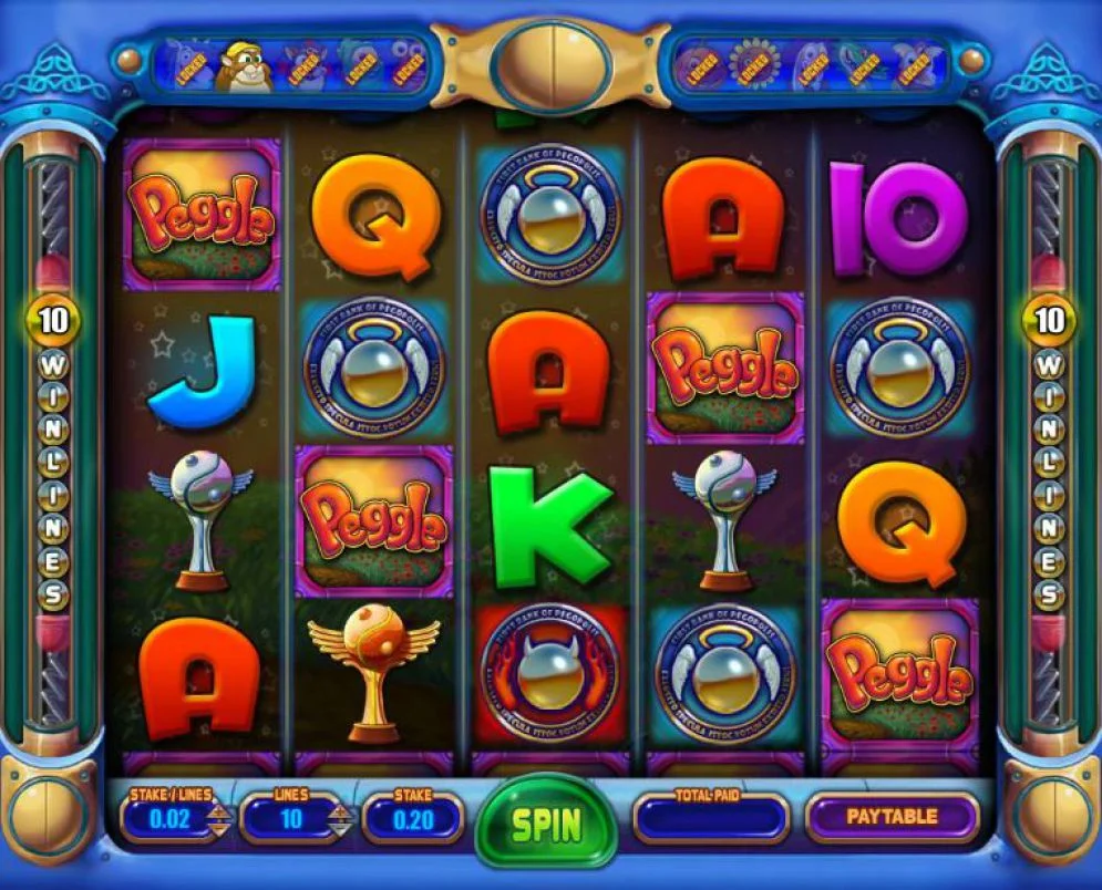 Peggle สล็อตค่าย Blueprint Gaming เว็บตรง