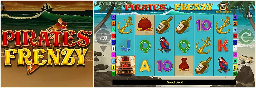 Pirates Frenzy สล็อตค่าย Blueprint Gaming เว็บตรง