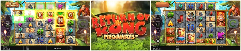 Return Of Kong Megaways สล็อตค่าย Blueprint Gaming เว็บตรง