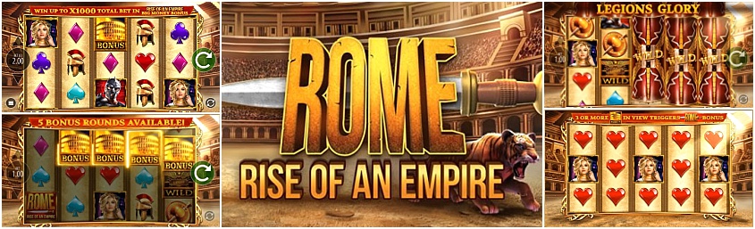Rome Rise Of An Empire สล็อตค่าย Blueprint Gaming เครดิตฟรี