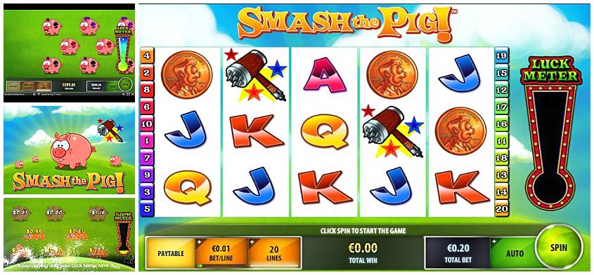 Smash The Pig สล็อต IGT Slots เครดิตฟรี