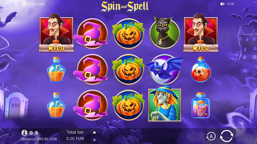 Spin And Spell สล็อต BGaming เครดิตฟรี