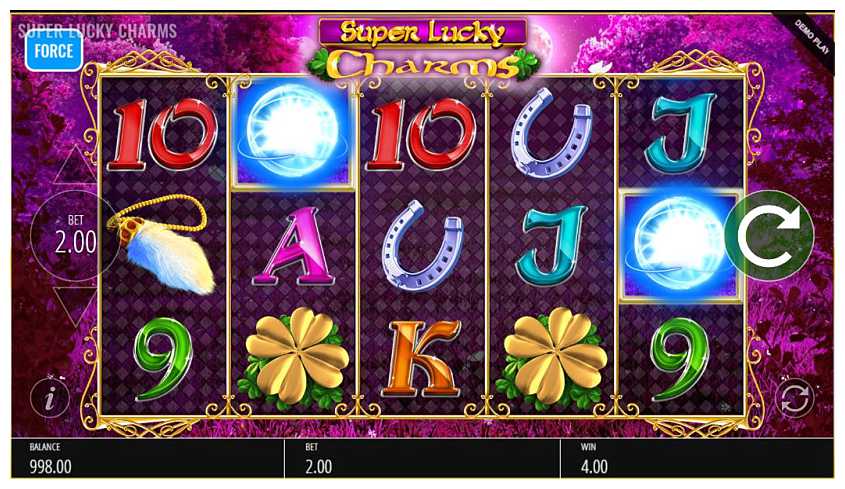 Super Lucky Charms สล็อตค่าย Blueprint Gaming เครดิตฟรี