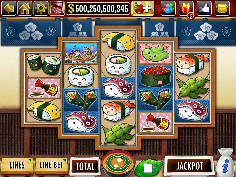 Sushi Yum Yum สล็อต IGT Slots เครดิตฟรี