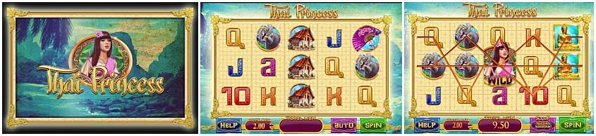 Thai Princess สล็อตค่าย Blueprint Gaming เครดิตฟรี