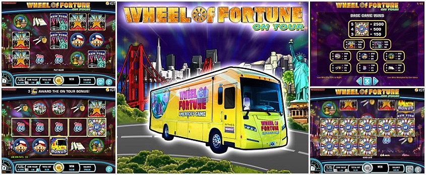Wheel Of Fortune On Tour สล็อตค่าย IGT เครดิตฟรี