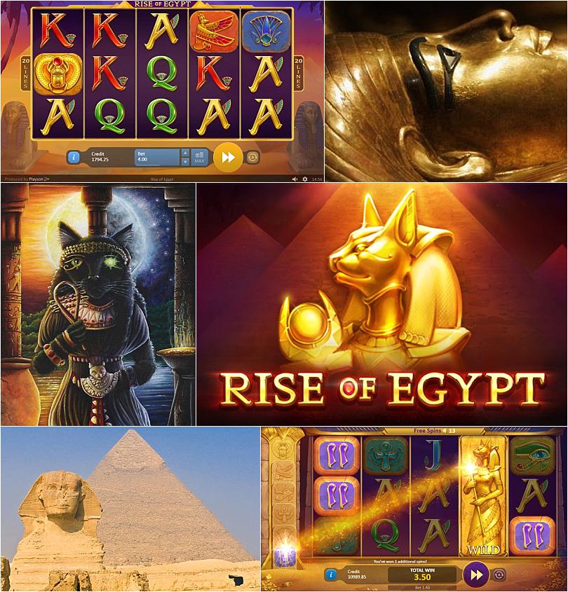 Rise Of Egypt สล็อต Playson เครดิตฟรี